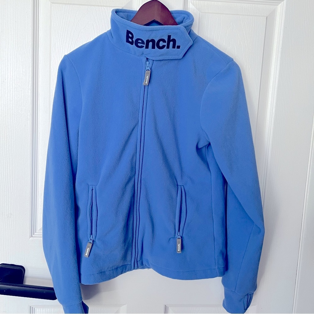 Youth 13/14 Bench Fleece Full Zip Sweater